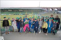 Volksschler beim Match Mattersburg vs. FAC, 20.03.2015