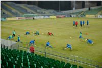 Volksschler beim Match Mattersburg vs. FAC, 20.03.2015