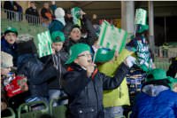 Volksschler beim Match Mattersburg vs. FAC, 20.03.2015