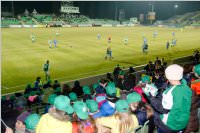 Volksschler beim Match Mattersburg vs. FAC, 20.03.2015