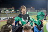 Volksschler beim Match Mattersburg vs. FAC, 20.03.2015