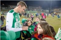 Volksschler beim Match Mattersburg vs. FAC, 20.03.2015
