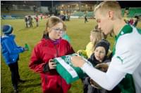 Volksschler beim Match Mattersburg vs. FAC, 20.03.2015