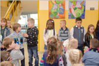 1. Schultag in der VS Neufeld, 07.09.2015