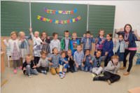 1. Schultag in der VS Neufeld, 07.09.2015