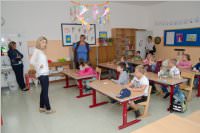 1. Schultag in der VS Neufeld, 07.09.2015