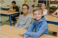 1. Schultag in der VS Neufeld, 05.09.2016