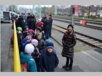 VS 3. Klassen bei Straenbahn und Christkindlmarkt, 19.11.2013