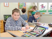 Tag der offenen Tr in der VS Neufeld, 26.03.2014