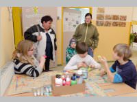 Tag der offenen Tr in der VS Neufeld, 26.03.2014