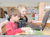 Tag der offenen Tr in der VS Neufeld, 26.03.2014