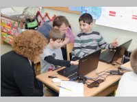 Tag der offenen Tr in der VS Neufeld, 26.03.2014