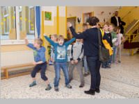 Tag der offenen Tr in der VS Neufeld, 04.12.2014