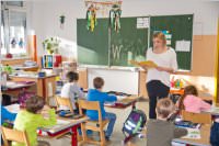 Tag der offenen Tr in der VS Neufeld, 14.01.2016