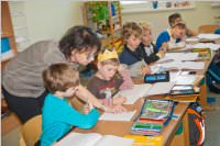 Tag der offenen Tr in der VS Neufeld, 14.01.2016