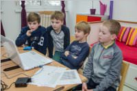 Tag der offenen Tr in der VS Neufeld, 01.02.2017