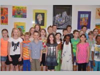 VS Vernissage der 3. Klassen 'Lollipop goes Art, 25.04.2013