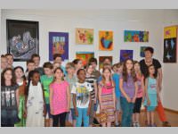 VS Vernissage der 3. Klassen 'Lollipop goes Art, 25.04.2013