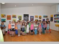 VS Vernissage der 3. Klassen 'Lollipop goes Art, 25.04.2013