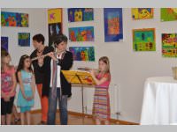 VS Vernissage der 3. Klassen 'Lollipop goes Art, 25.04.2013