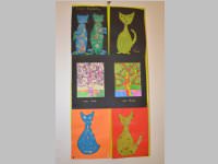 VS Vernissage der 3. Klassen 'Lollipop goes Art, 25.04.2013