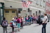 4. Klassen der VS Neufeld touren durch Wien, 24.06.2015