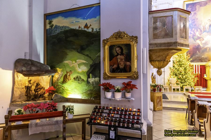 Frauenkirche in Baden, J�nner 2023