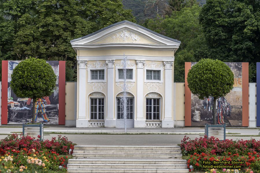 Rosarium im Doblhoffpark Baden, Juli 2023