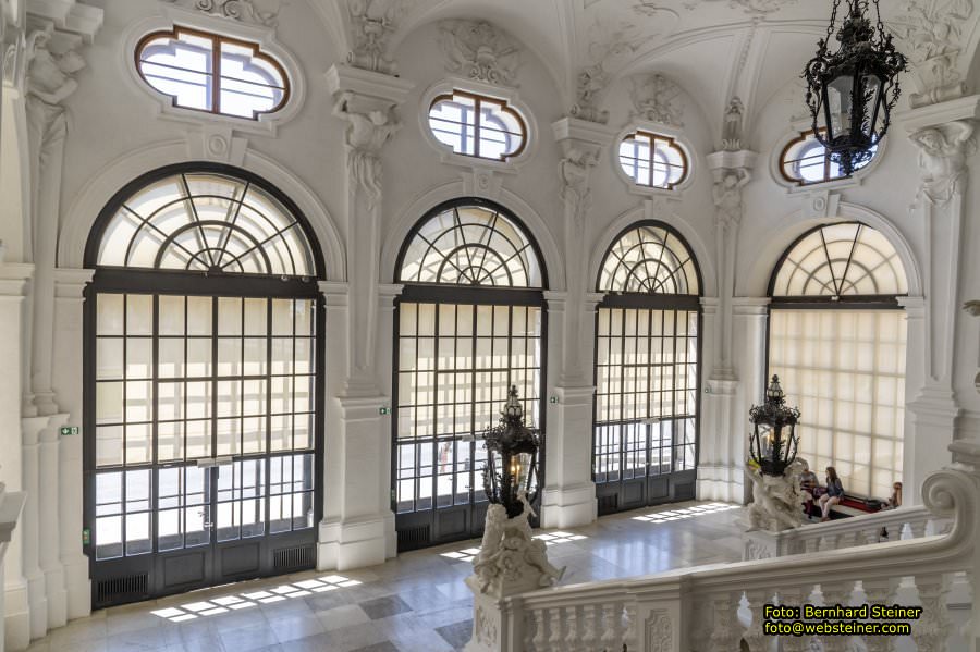 Schloss Belvedere in Wien, Mai 2022