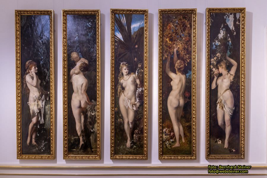 Schloss Belvedere in Wien, Mai 2022
