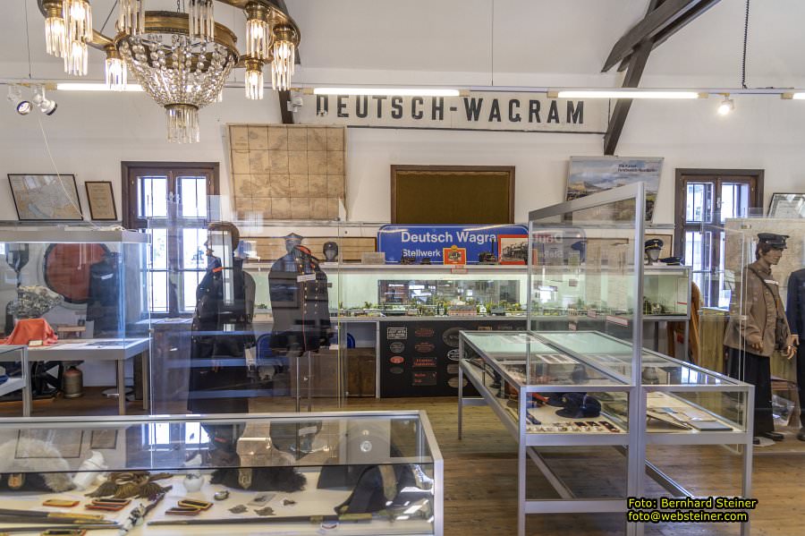 Eisenbahnmuseum Arbeiterwartesaal in Deutsch-Wagram, Juli 2024