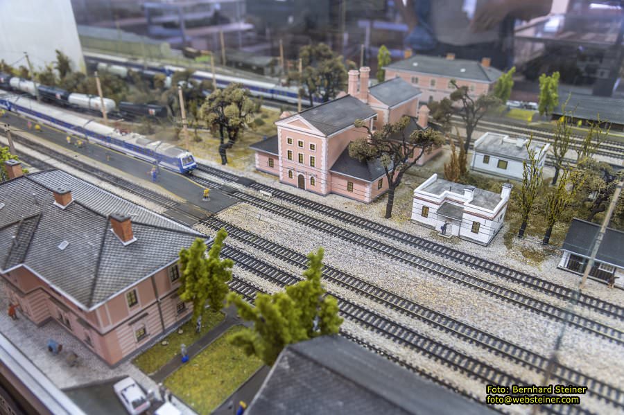 Eisenbahnmuseum Arbeiterwartesaal in Deutsch-Wagram, Juli 2024
