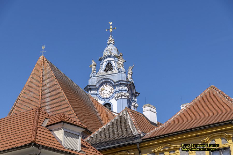 Stift D�rnstein an der Wachaubahn, Juni 2023