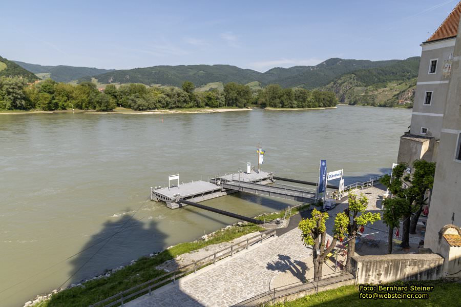 Stift D�rnstein an der Wachaubahn, Juni 2023