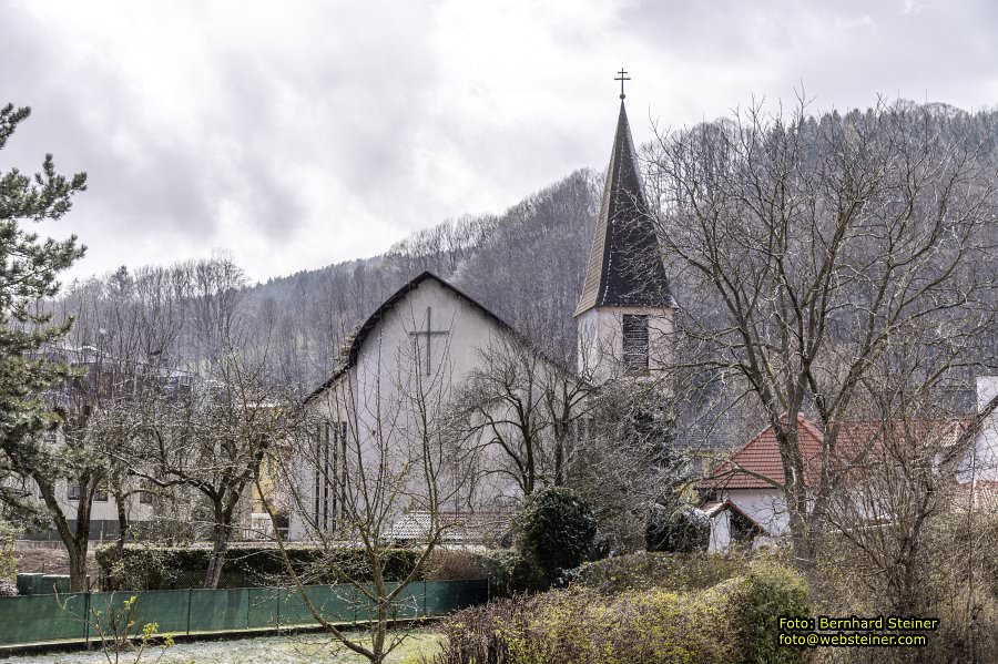 Kirche hl. Josef der Arbeiter in Grimmenstein, Mrz 2023