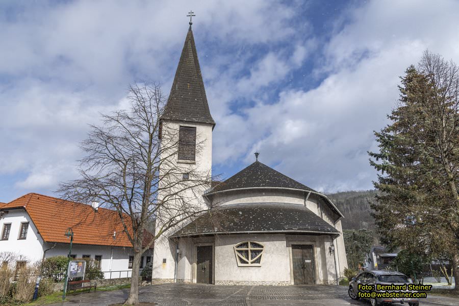 Kirche hl. Josef der Arbeiter in Grimmenstein, Mrz 2023