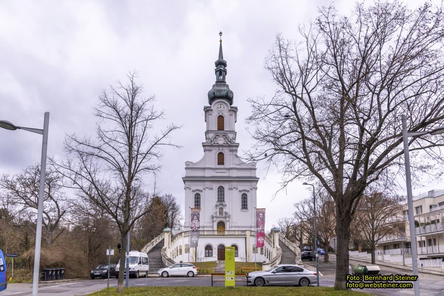 Kaasgrabenkirche - Wallfahrtskirche Maria Schmerzen, Jnner 2023