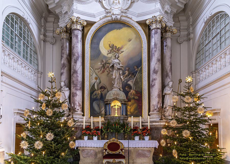 Kaasgrabenkirche - Wallfahrtskirche Maria Schmerzen, Jnner 2023