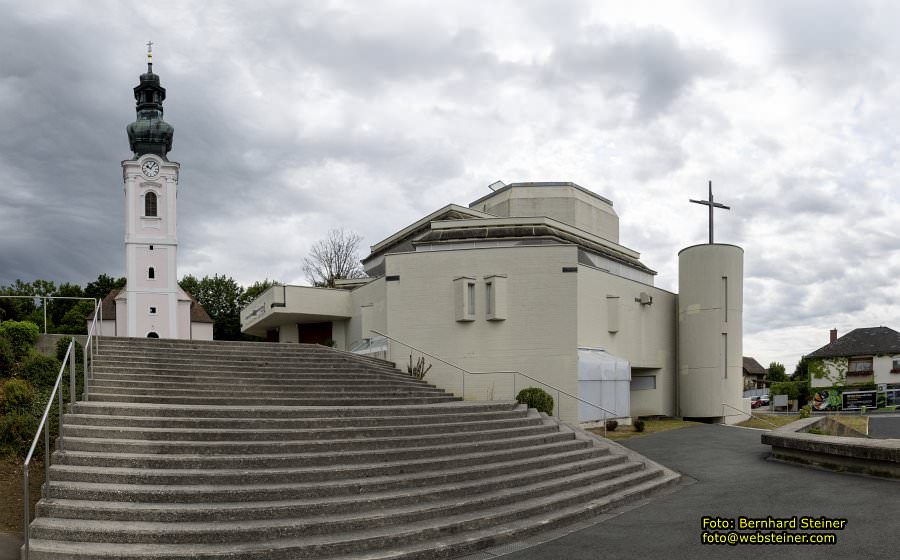 Kirchen in Oberwart im Südburgenland, Juli 2026