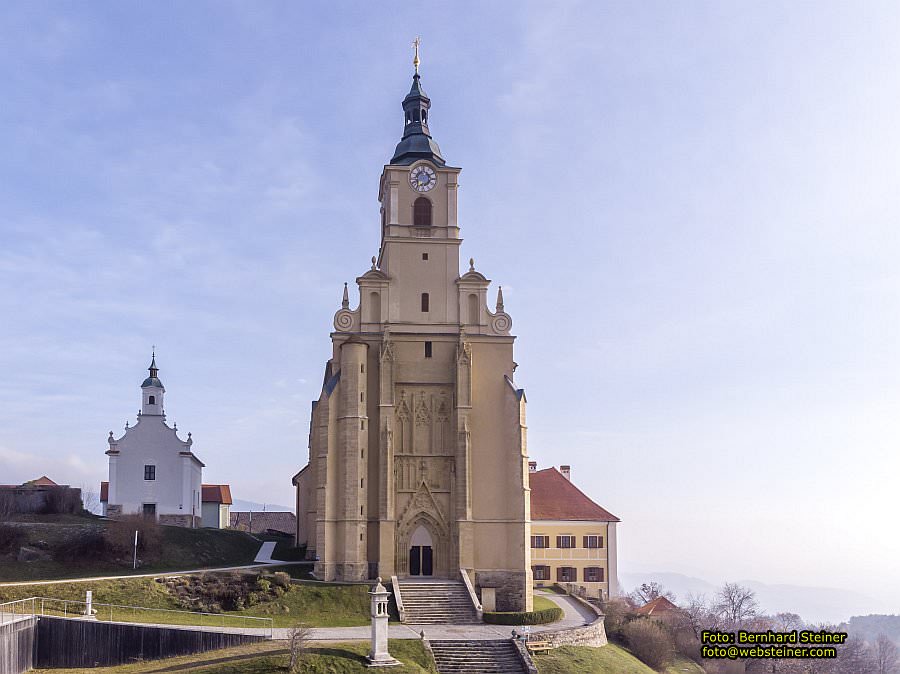 Pllauberg - Wallfahrtskirche Mari Geburt, Dezember 2022