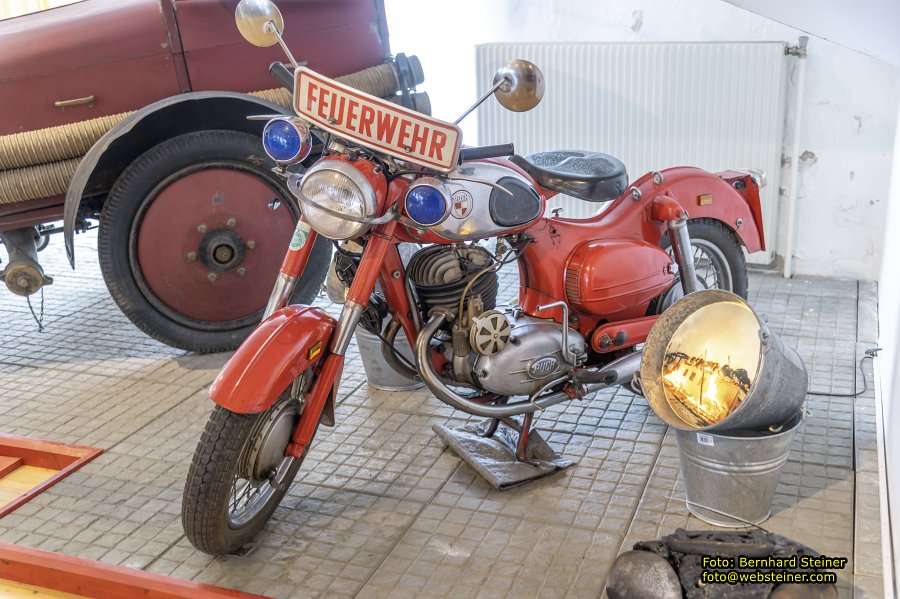 Erlauftaler Feuerwehrmuseum in Purgstall an der Erlauf, Juni 2023