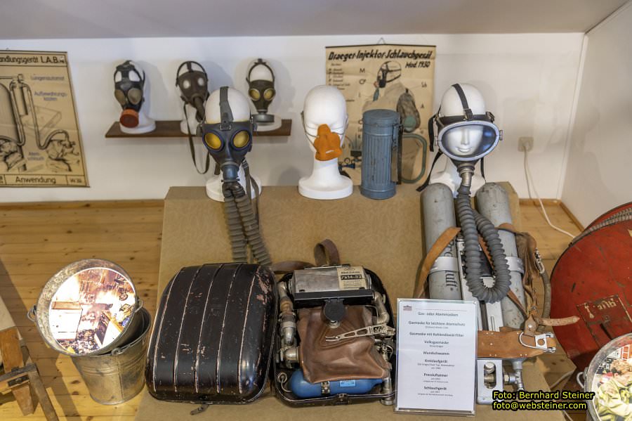 Erlauftaler Feuerwehrmuseum in Purgstall an der Erlauf, Juni 2023