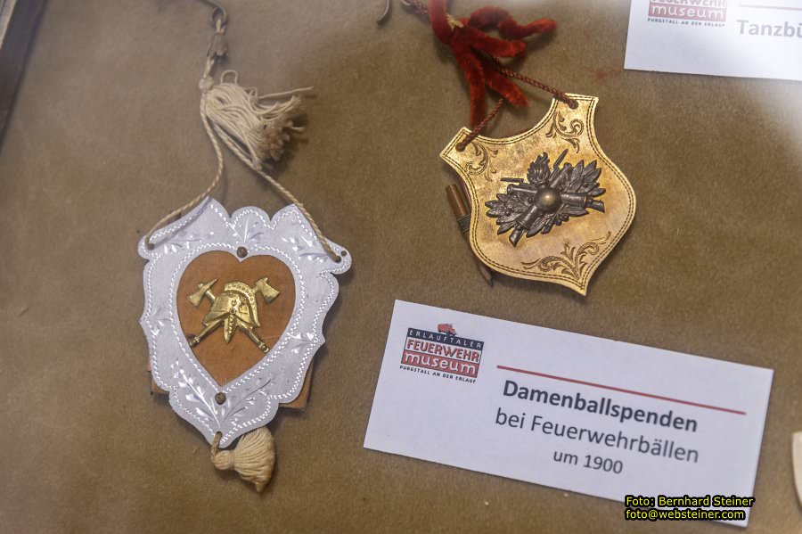 Erlauftaler Feuerwehrmuseum in Purgstall an der Erlauf, Juni 2023