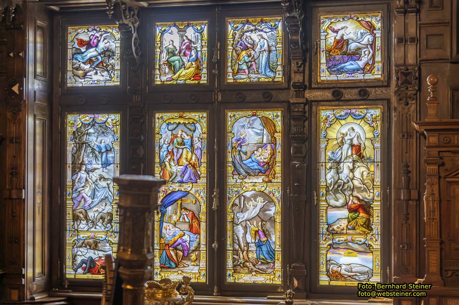 Peles, Brasov, Bran in Rum�nien, April 2024