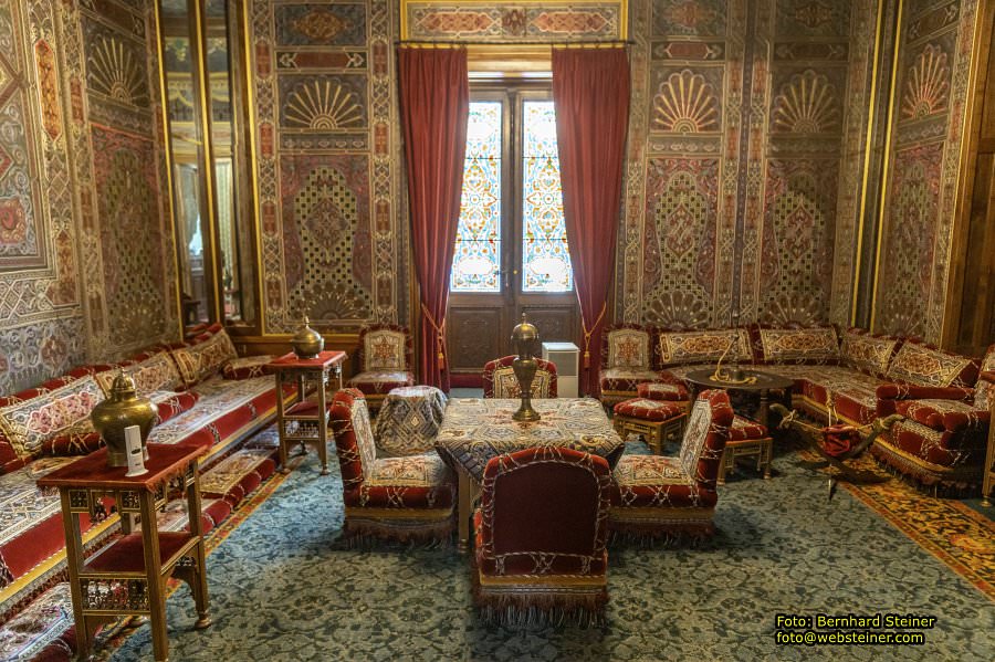 Peles, Brasov, Bran in Rum�nien, April 2024