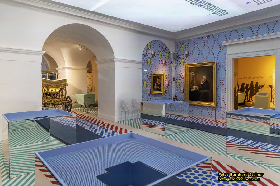 Schloss Esterh�zy in Eisenstadt, Mai 2023