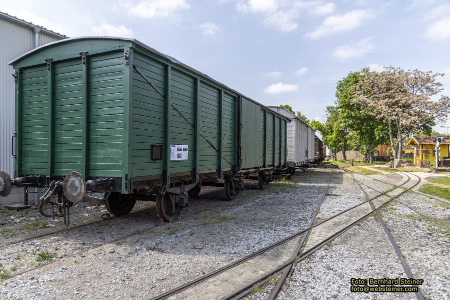 Eisenbahnmuseum Schwechat, Pressburgerbahn, Mai 2023