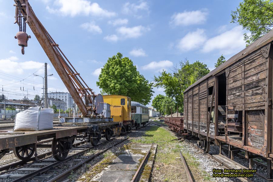 Eisenbahnmuseum Schwechat, Pressburgerbahn, Mai 2023