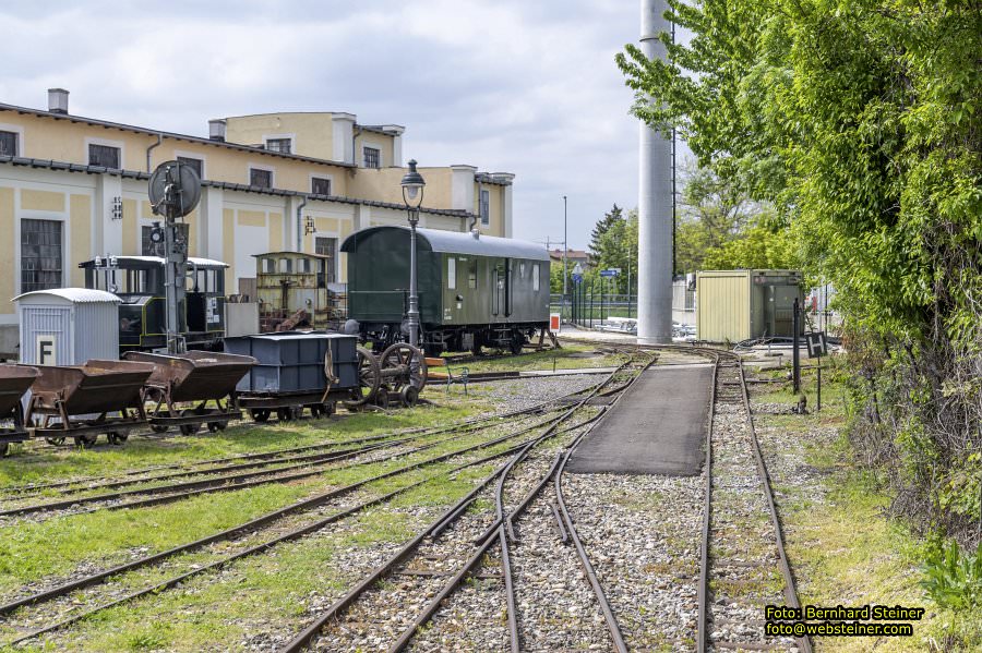 Eisenbahnmuseum Schwechat, Pressburgerbahn, Mai 2023
