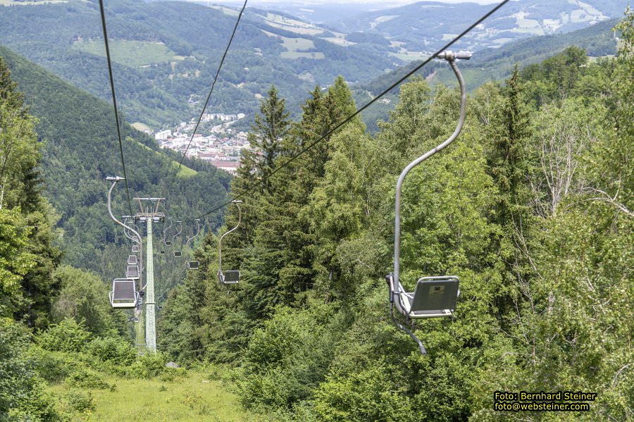 Sessellift Lilienfeld Muckenkogel, Juli 2023